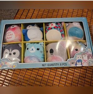 Squishmallow Bluejay Husky Owl Koala Cat Cheetah Dragon Pegasus 5" 8 Pac…